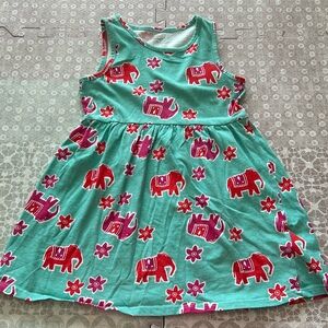 Toughskins - Elephant dress - M (5/6)